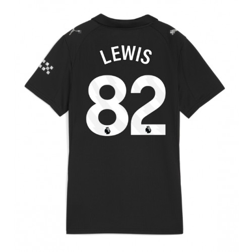 Ženski Nogometni dresi Manchester City Rico Lewis #82 Gostujoči 2025-26 Kratek Rokav
